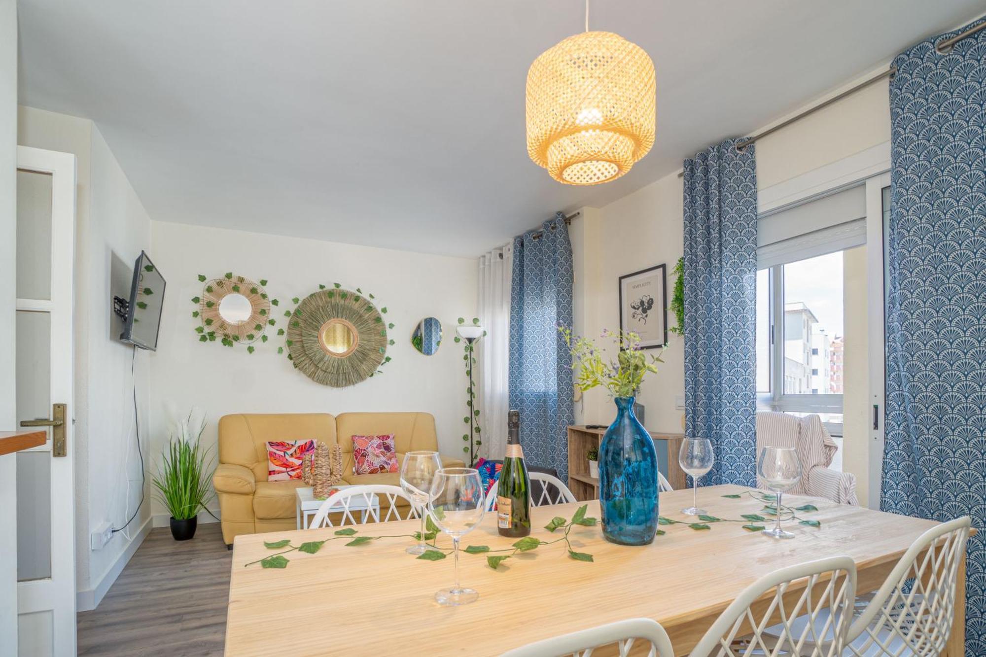 Est1-Spaciouss Appartment In The Beach, Bbq, Downtonwn, Parking, Fast Wifi Fibre Roses Luaran gambar